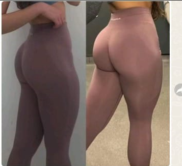 Comparativa de antes y después enviada por una clienta.